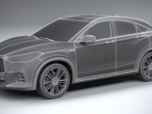 Infiniti QX55 2022 3D Model