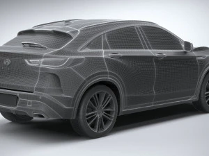 Infiniti QX55 2022 3D Model