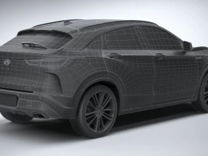 Infiniti QX55 2022 3D Model