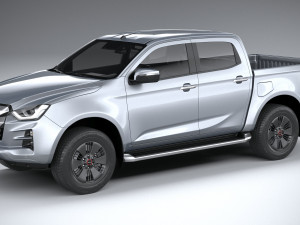 isuzu d-max 2020 3D Model