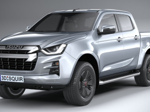 Isuzu D-max 2020 3Dモデル
