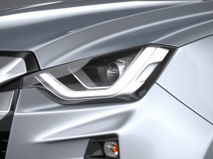 Isuzu D-max 2020 3Dモデル