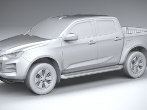 Isuzu D-max 2020 3Dモデル