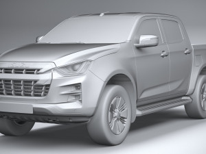 Isuzu D-max 2020 3Dモデル