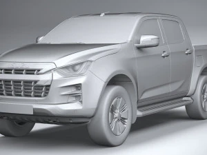 Isuzu D-max 2020 3D Model