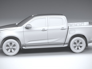 Isuzu D-max 2020 3Dモデル