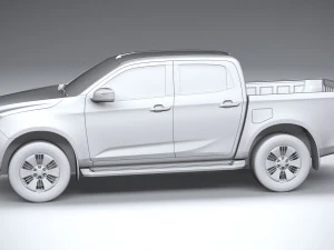 Isuzu D-max 2020 3D Model
