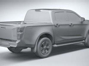 Isuzu D-max 2020 3Dモデル