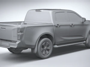 Isuzu D-max 2020 3D Model