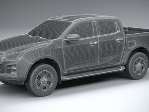 Isuzu D-max 2020 3Dモデル