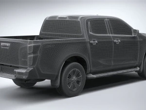 Isuzu D-max 2020 3D Model