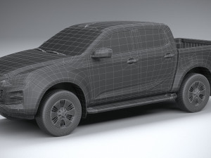 Isuzu D-max 2020 3Dモデル