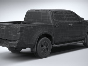 Isuzu D-max 2020 3Dモデル