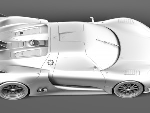 Porsche 918 RSR 2012 Model 3D