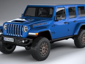 Jeep Wrangler Rubicon 392 2021 3D Модель