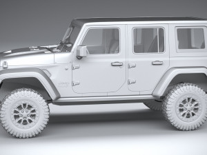 Jeep Wrangler Rubicon 392 2021 3D Модель