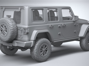 Jeep Wrangler Rubicon 392 2021 3D Модель