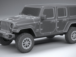 Jeep Wrangler Rubicon 392 2021 3D Модель