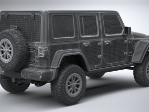Jeep Wrangler Rubicon 392 2021 3D Модель