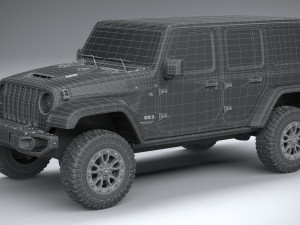 Jeep Wrangler Rubicon 392 2021 3D Модель