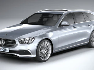 Mercedes-Benz E-class Estate Basic 2021 3D Model