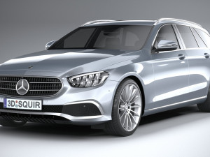 Mercedes-Benz E-class Estate Basic 2021 3D-Modell