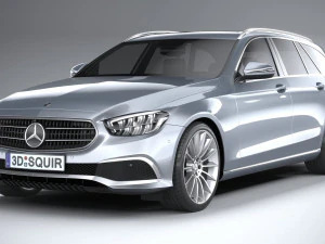 Mercedes-Benz E-class Estate Basic 2021 3D Model