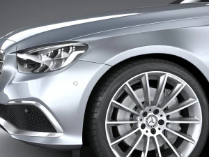 Mercedes-Benz E-class Estate Basic 2021 3D Model