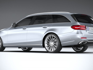 Mercedes-Benz E-class Estate Basic 2021 3D-Modell