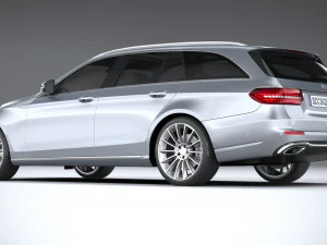 Mercedes-Benz E-class Estate Basic 2021 3D Model
