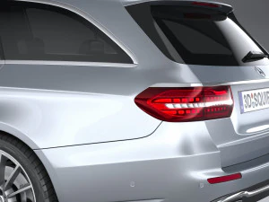 Mercedes-Benz E-class Estate Basic 2021 3D Model