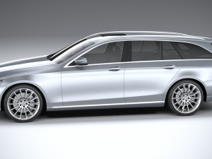 Mercedes-Benz E-class Estate Basic 2021 3D-Modell