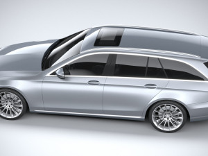 Mercedes-Benz E-class Estate Basic 2021 3D-Modell