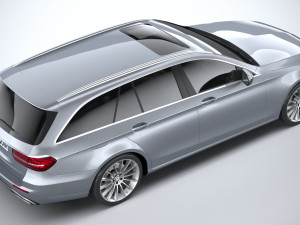 Mercedes-Benz E-class Estate Basic 2021 3D-Modell