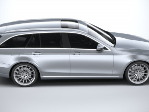 Mercedes-Benz E-class Estate Basic 2021 3D-Modell