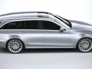 Mercedes-Benz E-class Estate Basic 2021 3D Model