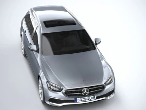 Mercedes-Benz E-class Estate Basic 2021 3D Model