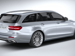 Mercedes-Benz E-class Estate Basic 2021 3D-Modell