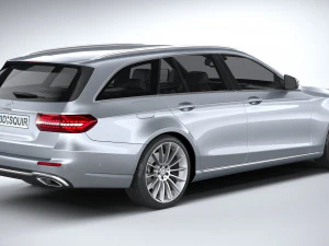 Mercedes-Benz E-class Estate Basic 2021 3D Model