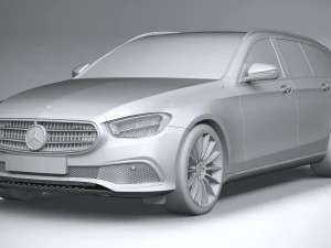Mercedes-Benz E-class Estate Basic 2021 3D Model