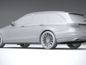 Mercedes-Benz E-class Estate Basic 2021 3D Model