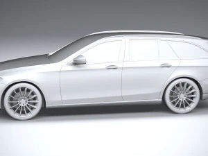 Mercedes-Benz E-class Estate Basic 2021 3D Model