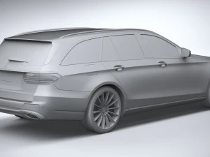Mercedes-Benz E-class Estate Basic 2021 3D Model
