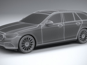 Mercedes-Benz E-class Estate Basic 2021 3D-Modell