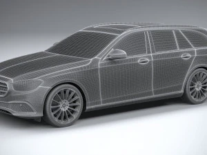 Mercedes-Benz E-class Estate Basic 2021 3D Model