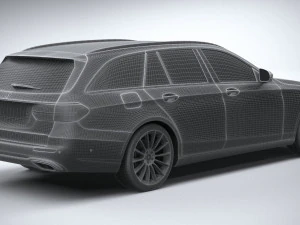 Mercedes-Benz E-class Estate Basic 2021 3D Model