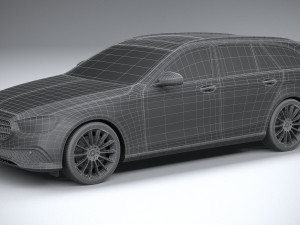 Mercedes-Benz E-class Estate Basic 2021 3D-Modell