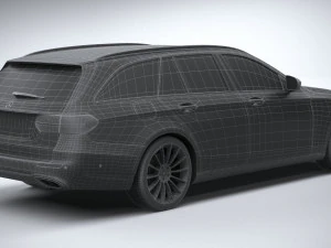 Mercedes-Benz E-class Estate Basic 2021 3D Model