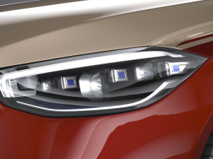 Mercedes-Benz S-class Maybach 2021 Model 3D