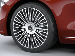 Mercedes-Benz S-class Maybach 2021 Model 3D